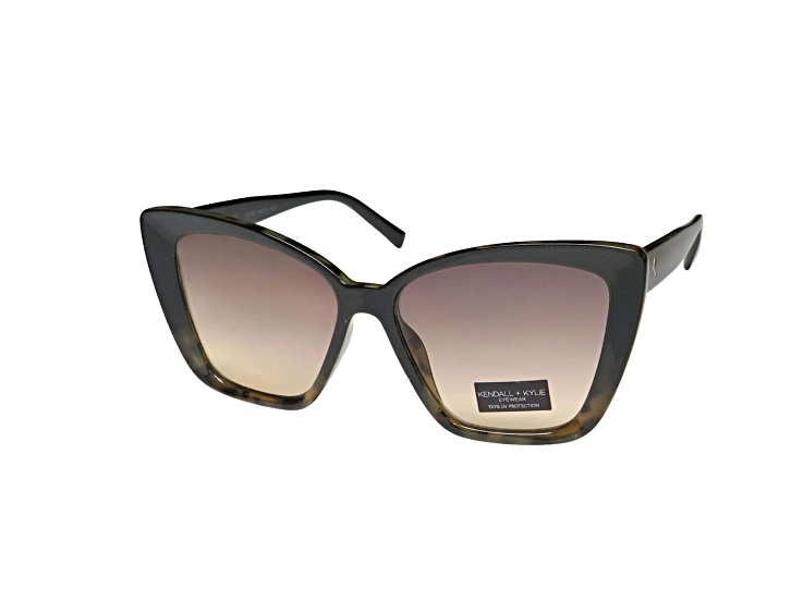 Kendall + Kylie Brown Black Tortoise Cat Eye Frames/Brown 