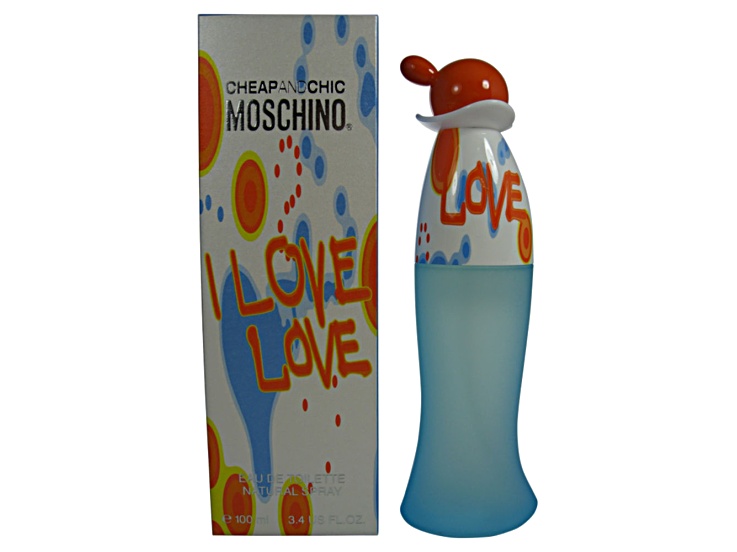 I Love Love Eau De Toilette Spray For Women By Moschino - 3.38 oz (100 ml)