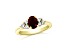 1.10ctw Ruby and Diamond Ring in 14k Yellow Gold