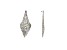 Off Park® Collection, Silver-Tone Crystal Graduated Fringe Earrings.