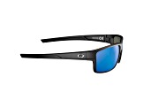 Flying Fisherman Mojarra Polarized Sunglasses Matte Black Frame/Smoke Blue Mirror Lens