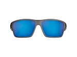 Flying Fisherman Mojarra Polarized Sunglasses Matte Gray Frame/Smoke Blue Mirror Lens