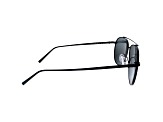 Ferragamo Men's Fashion 60mm Matte Black Sunglasses | SF201S-6015002
