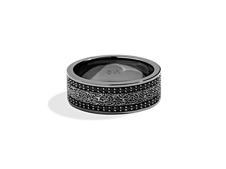 【関税込み】My Way ring in black silver, tsavorites and diam Star Wars™ Fine Jewelry In Carbonite Black Diamond Black