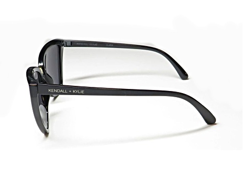 Kendall & Kylie Black Frame Sunglasses with Silver Lenses Kendall + Kylie Silver Tabitha KKS4061 045 Sunglasses NWT | eBay main image 2