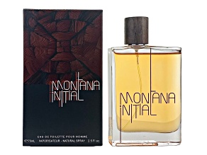Montana Intial Eau De Toilette Spray for Men by Montana - 2.53 oz (75 ml)