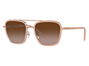 Tory Burch Women's Fashion 53mm Shiny Rose Gold/Pink Sunglasses | TY6090-332313