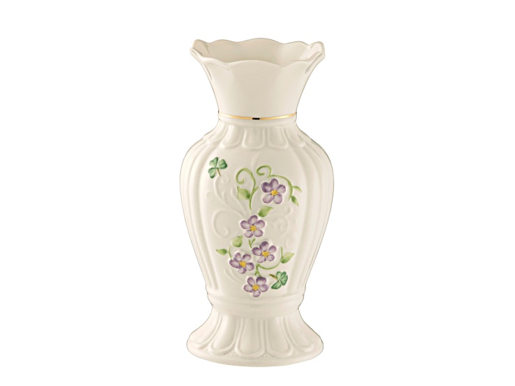 Belleek Irish Flax Vase