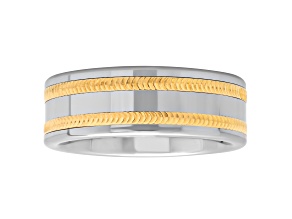 Tungsten Comfort™ Tungsten 8MM with Yellow IP Band