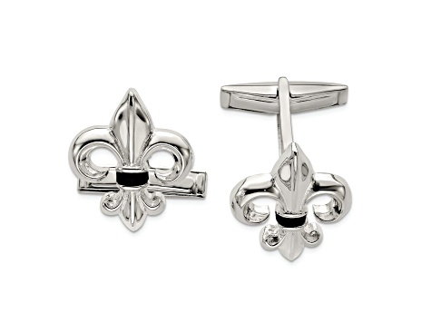 4 Ring Sterling Silver Fine Rings Sac Sterling Silver Fleur De Lis Link Ring - Polished 925 Band, 6mm Wide, Sizes 4-13 Band Sterling Silver Rings For Men 13 Ring
