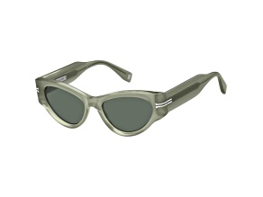 Marc Jacobs Women's 53mm Green Rectangular Sunglasses  | MJ1045S-01ED-QT