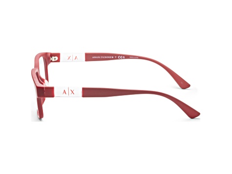 Armani Exchange Men's Fashion 56mm Matte Red Opticals | AX3091F-8274