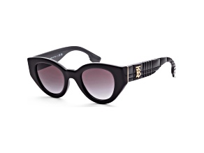 Burberry Women's Meadow  47mm Black Sunglasses | BE4390-30018G-47