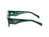 Prada Women's Fashion 50mm Green Marble Sunglasses | PR-13ZS-16D5S0