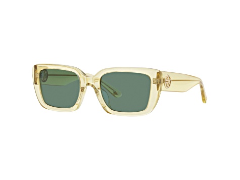 Tory Burch Women's Fashion 51mm Transparent Yellow Sunglasses | TY7190U-194582-51