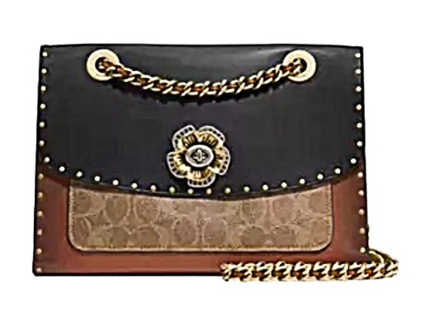 COACH Parker Crossbody Bag in Snakeskin 13HHMA JTV