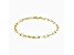 Sterling Silver Italian 3mm Paperclip Link Chain Bracelet for Unisex Size - 7 Inches, Color Gold