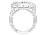 Judith Ripka 5.00ctw Bella Luce® Diamond Simulant Rhodium Over Sterling Silver Statement Ring