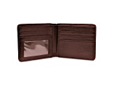 Our Father Prayer Brown Leather Wallet