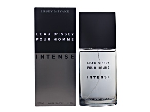 L'Eau De Issey Intense Eau De Toilette Spray For Men By Issey Miyake - 4.23 oz (125 ml)