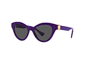 Versace Women's Fashion 52mm True Purple Sunglasses|VE4435-538787