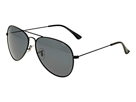 Prive Revaux The Commando Caviar Black Frame / Gray Lenses Aviator Sunglasses