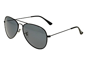 Prive Revaux The Commando Caviar Black Frame / Gray Lenses Aviator Sunglasses