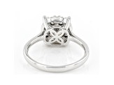White Lab-Grown Diamond 14k White Gold Ring 1.00ctw