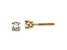 14K Yellow Gold Certified Lab Grown Diamond 1/2ct. VS/SI GH+, Screw Back Earrings