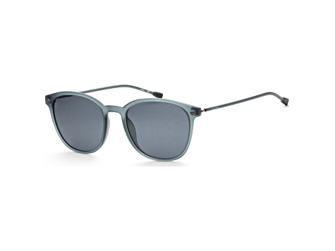 Nautica Men's Fashion 53mm Matte Slate Blue Sunglasses | N6247S-430