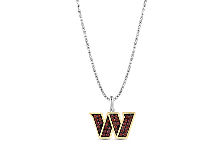 True Fans Washington Commanders Pendant With 18