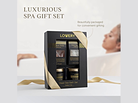 Lovery Box Lovery Dead Sea Minerals Spa Gift Box For Women & Men, 4pc - 13SL1A | JTV