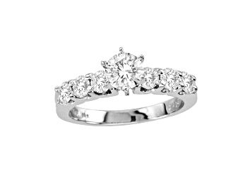 Picture of 1.55ctw Diamond Engagement Ring in 14k White Gold