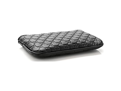 【GUCCI】GG Up Embossed Leather Flap Key Case Black GG Marmont key pouch in black leather | GUCCI® US
