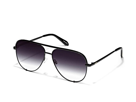 NEW Quay Australia High Key Micro Polarized Sunglasses Black Smoke Quay Australia High Key Micro Polarized Sunglasses Black  main image 3