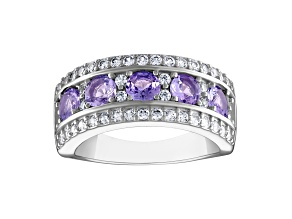 Tanzanite Sterling Silver Ring 2.34 ctw