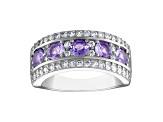 Tanzanite Sterling Silver Ring 2.34 ctw