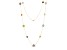 Multi-Gem 14k Yellow Gold 34" Necklace 40.08ctw