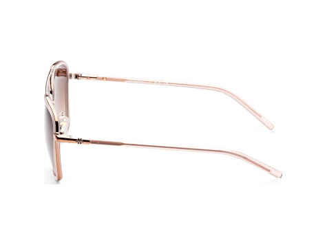 Tory Burch Women's Fashion 55mm Shiny Rose Gold/Pink Sunglasses | TY6090-332313