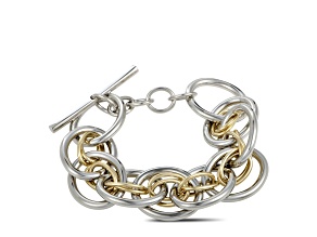 Calvin Klein Forward Gold Tone Stainless Steel Bracelet