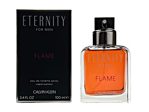 Eternity Flame Eau De Toilette Spray For Men By Calvin Klein - 3.38 oz (100 ml)