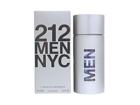 212 Eau De Toilette Spray For Men By Carolina Herrera -  3.38 oz (100 ml)