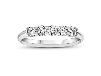 Picture of 0.50ctw Diamond Wedding Band Ring in 14k White Gold