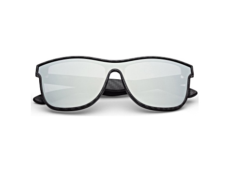 N.O.A Men's Silver Mirror Sunglasses  | NOAEW-001SLMR