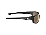 Flying Fisherman Solstice Polarized Sunglasses Matte Black Frame/Amber Lens