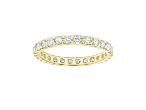 1.00ctw Diamond All Around Eternity Band 14k Yellow Gold