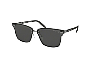 Michael Kors Women's Berlin 66mm Black Windsor Rim Sunglasses