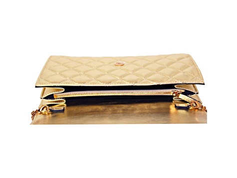 【VERSACE】 メデューサ エナメルレザーチェーンウォレット Versace Metallic Leather Wallet On Chain | Saks Fifth Avenue