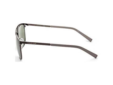 Calvin Klein Men's Fashion 55mm Matte Gunmetal Sunglasses | CK20123S-008