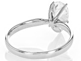 14k White Gold Pear Shape White IGI Certified Lab-Grown Diamond Solitaire Ring 1.10ct F/VS1